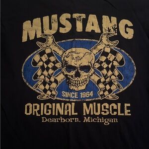 MUSTANG DEARBORN MICHIGAN SHORT SLEEVE XXL VINTAGE
